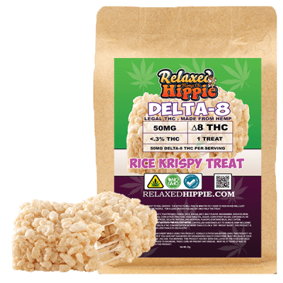 Delta-8 THC Rice Krispie Treats | REJUV ORGANICS